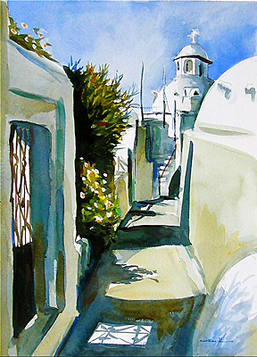 Santorini street 
